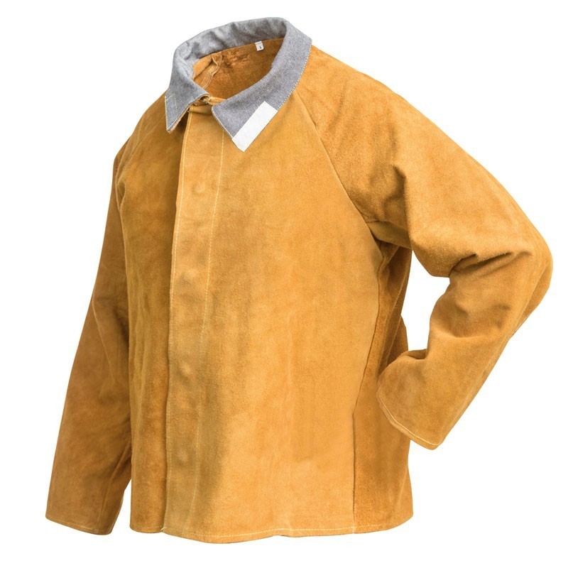 Chaqueta Soldador Marrón Safetop